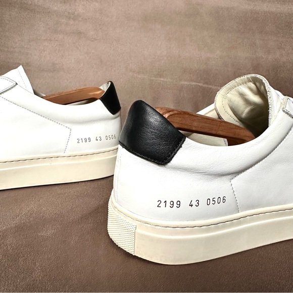 🌿Common Projects Achilles Retro Low Black Tab🌿 - Picture 4 of 7